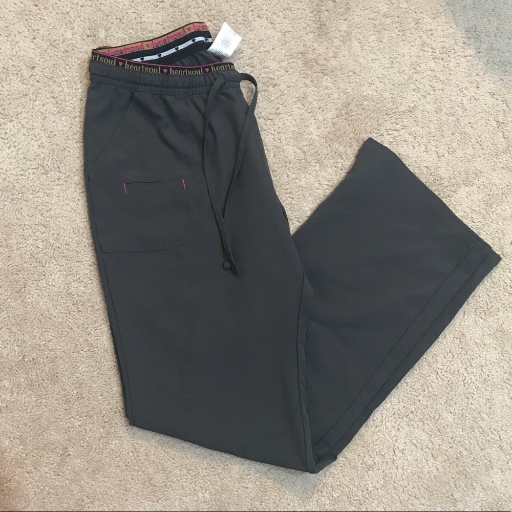 Pewter gray scrub bottoms
